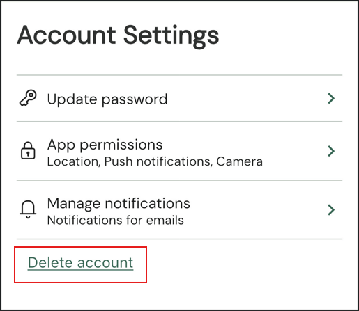 App Delete account in settings.png